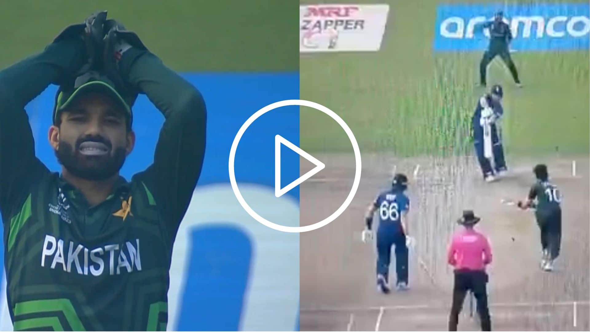 [Watch] Shaheen Afridi's 'Disastrous Drop Catch' Of Ben Stokes Leaves Babar, Rizwan Frustrated